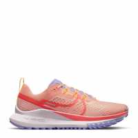 Nike React Pegasus Trail 4 Running Shoes Womens Orange/Magic Дамски маратонки