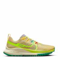 Nike React Pegasus Trail 4 Running Shoes Womens Gold/Volt Дамски маратонки
