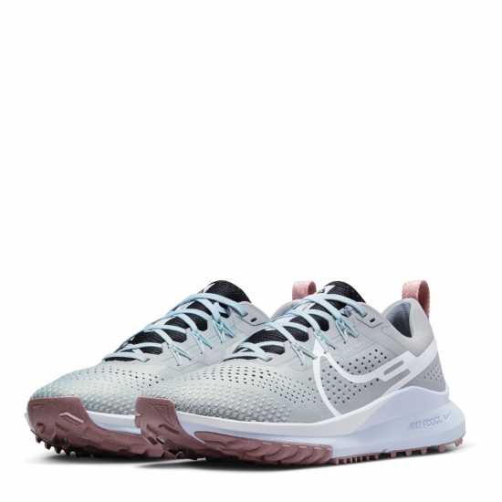 Nike React Pegasus Trail 4 Running Shoes Womens Grey/White Дамски маратонки