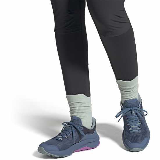 Adidas Дамски Маратонки Бягане По Пътеки Terrex Trailrider Ladies Trail Running Shoes Steel/Grey Дамски маратонки