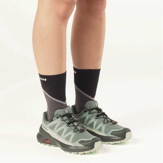 Salomon Маратонки За Бягане По Пътеки Speedcross Peak Gtx Trail Running Shoes Womens Trooper/Black 