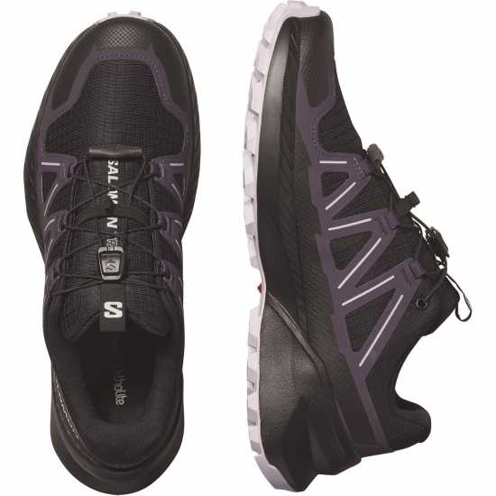 Дамски туристически сандали Salomon Speedcross Peak Ladie's Trail Running Shoes Черно/Виолетово Salomon Speedcross Peak Ladie's Trail Running Shoes Черно/Виолетово Дамски туристически сандали