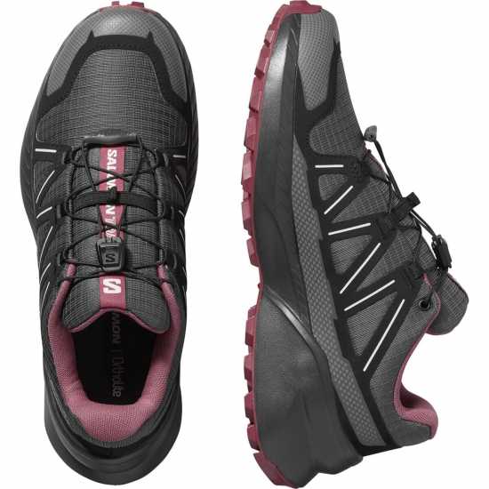 Salomon Маратонки За Бягане По Пътеки Speedcross Peak Ladie's Trail Running Shoes Asphalt/Black 