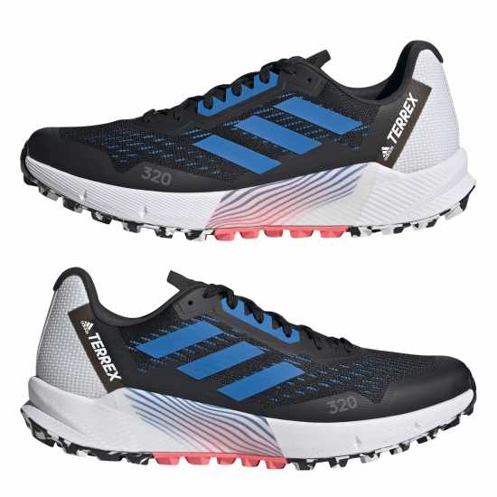 Adidas Terrex Agravic Flow 2 Jnr Trail Shoe Black/Blue Rush Детски маратонки