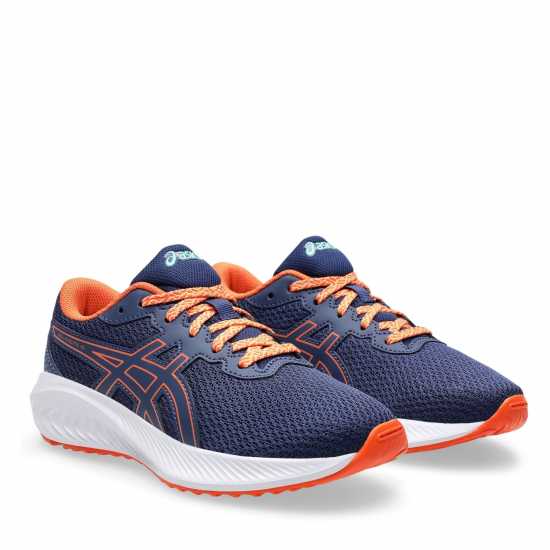 Asics Юношески Обувки Gel Excite 10 Grade School Running Shoes Juniors Синьо/Оранжево Детски маратонки