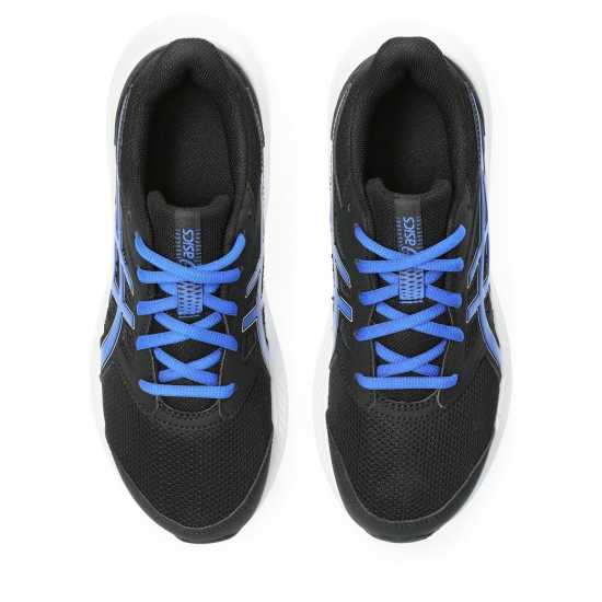Asics Юношески Обувки Jolt 4 Running Shoes Junior Black/Blue Детски маратонки