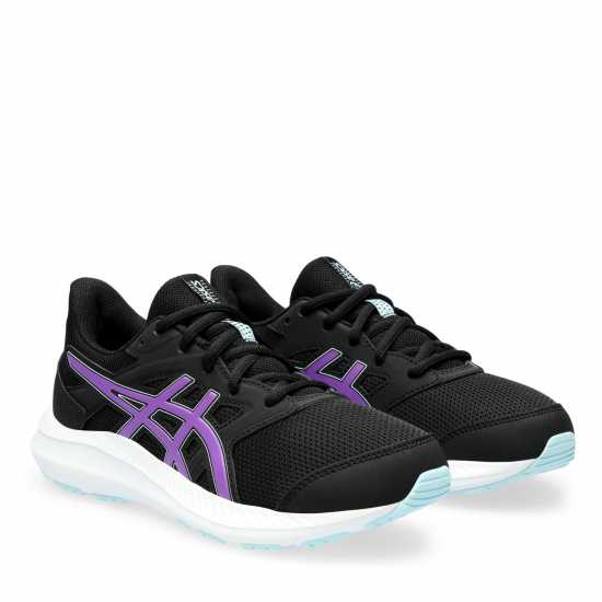 Asics Юношески Обувки Jolt 4 Running Shoes Junior Blue/Pink Детски маратонки