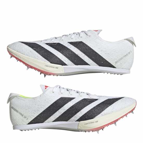 Adidas Adizero Track Running Spikes Adults Бяло/Основно Черно Adidas Adizero Track Running Spikes Adults Бяло/Основно Черно