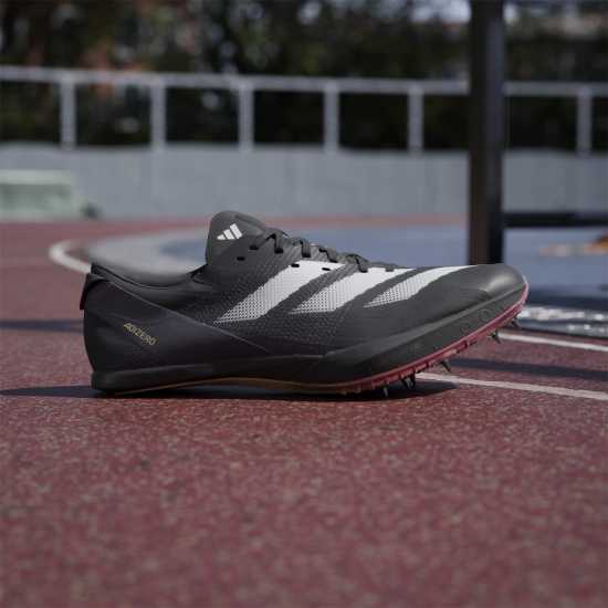 Adidas Мъжки Шпайкове За Бягане Adizero Finesse Running Spikes Mens Черно/Металик/Искра Мъжки маратонки за бягане