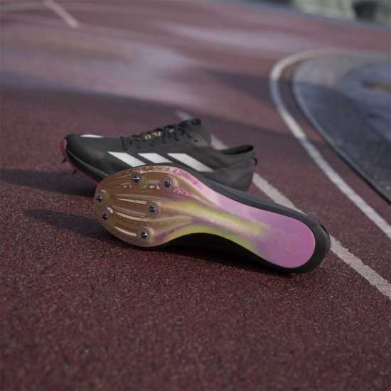 Adidas Мъжки Шпайкове За Бягане Adizero Finesse Running Spikes Mens Черно/Металик/Искра Мъжки маратонки за бягане