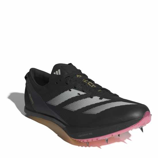 Adidas Мъжки Шпайкове За Бягане Adizero Finesse Running Spikes Mens Черно/Металик/Искра Мъжки маратонки за бягане