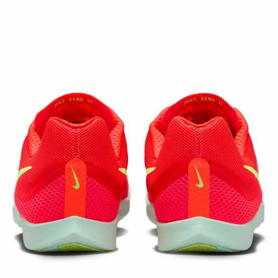 Nike Men's Zoom Rival Distance Track Running Spikes Red 