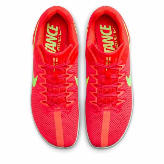 Nike Men's Zoom Rival Distance Track Running Spikes Red 