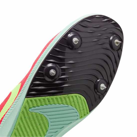 Nike Men's Zoom Rival Distance Track Running Spikes Red 