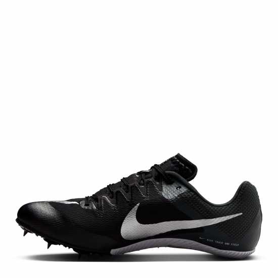 Nike Men's Zoom Rival Sprint Track Running Spikes Black/Metallic 