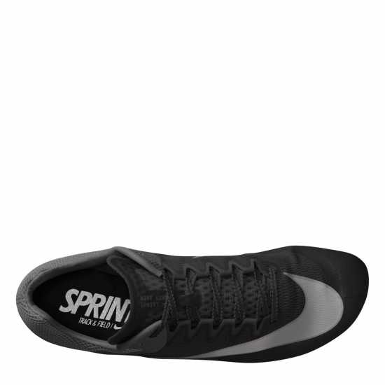 Nike Men's Zoom Rival Sprint Track Running Spikes Black/Metallic 