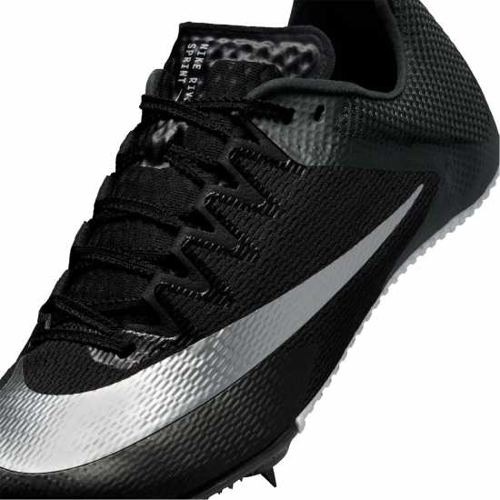 Nike Men's Zoom Rival Sprint Track Running Spikes Black/Metallic 