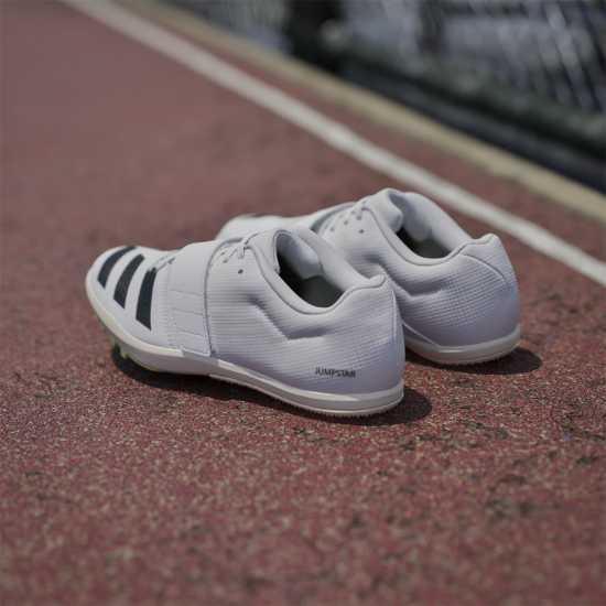 Adidas Jumpstar Track Running Spike Фтур Бял Маратонки за бягане