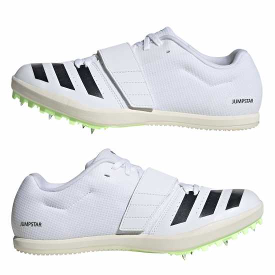 Adidas Jumpstar Track Running Spike Фтур Бял Маратонки за бягане