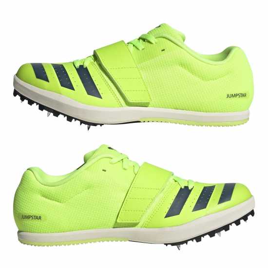 Adidas Men's Jumpstar Track Running Spike Ясно Лимон 