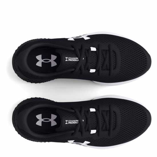 Under Armour Маратонки За Бягане Момчета Charged Rogue Running Shoes Junior Boys Black/White Детски маратонки