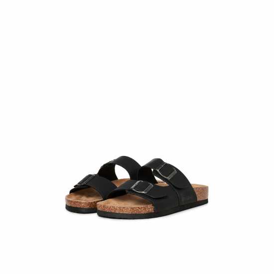 Мъжки Сандали Jack And Jones Oslo Sandals Mens Антрацит Мъжки Сандали Jack And Jones Oslo Sandals Mens Антрацит