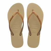 Havaianas Slim Glitter Golden Дамски сандали и джапанки