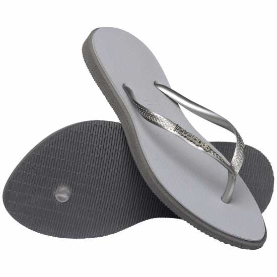 Дамски сандали и джапанки Havaianas Slim Point Steel Grey Havaianas Slim Point Steel Grey Дамски сандали и джапанки
