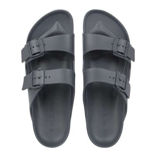 Jack Wills Two Strap Sandals Сланина 
