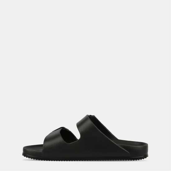 Jack Wills Two Strap Sandals Black Jack Wills Two Strap Sandals Black
