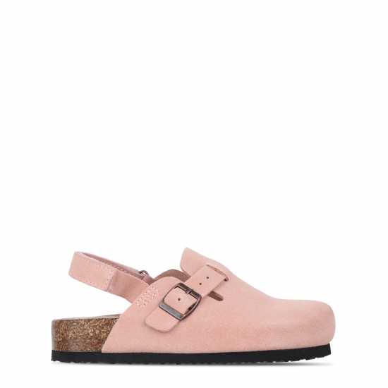 Jack Wills Mule Sandals Childrens Розово засмучено 