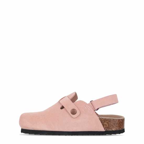 Jack Wills Mule Sandals Childrens Розово засмучено 
