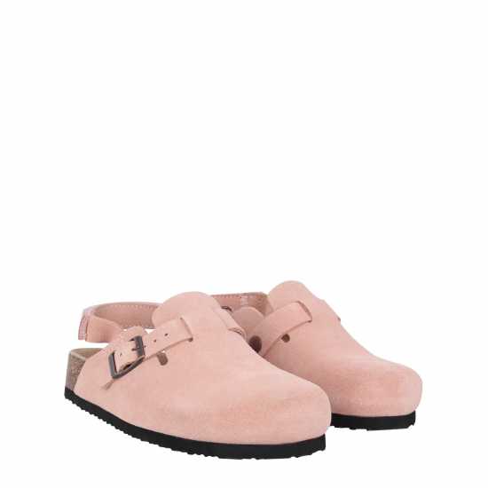 Jack Wills Mule Sandals Childrens Розово засмучено 