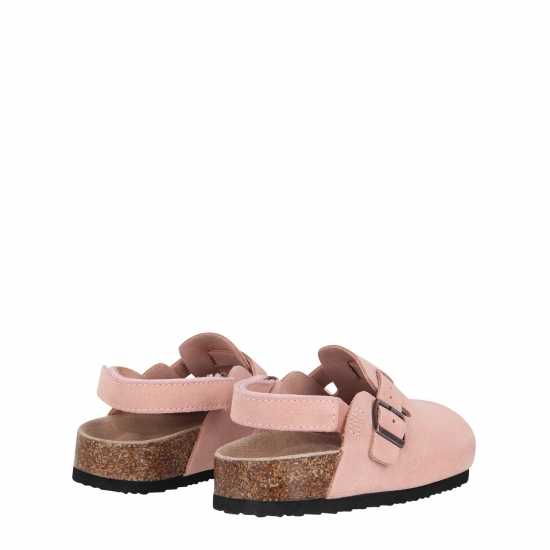 Jack Wills Mule Sandals Childrens Розово засмучено 