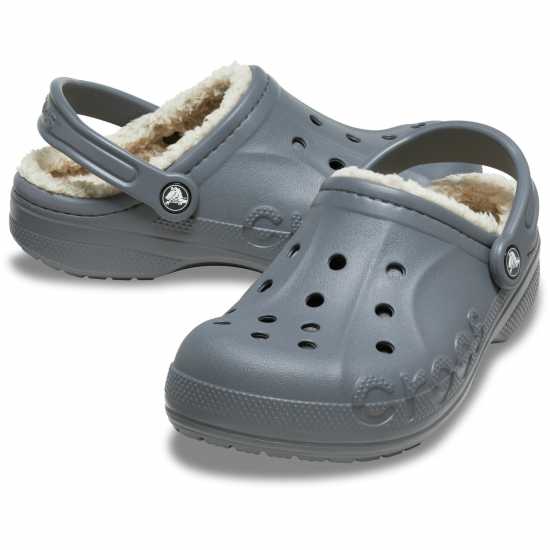 Crocs Baya Lined Mule Slippers Угъл Crocs Baya Lined Mule Slippers Угъл