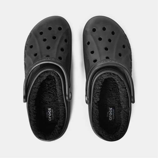 Crocs Baya Lined Mule Slippers Черно Crocs Baya Lined Mule Slippers Черно