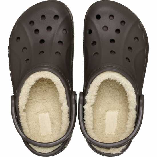 Crocs Baya Lined Mule Slippers Еспресо 