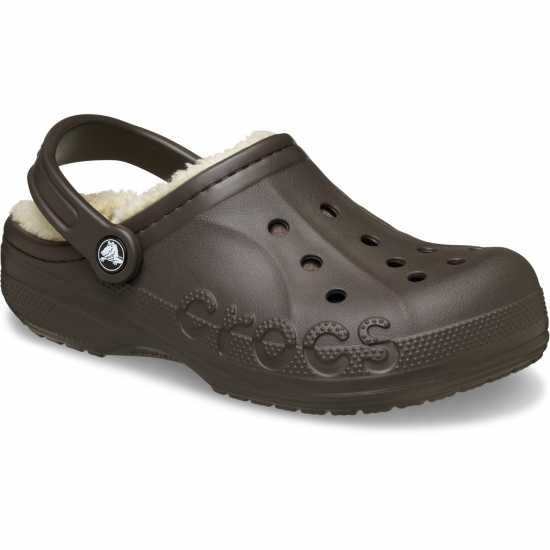 Crocs Baya Lined Mule Slippers Еспресо 