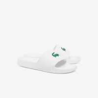 Lacoste Men's Serve Pool Slides Бяло/Зелено 