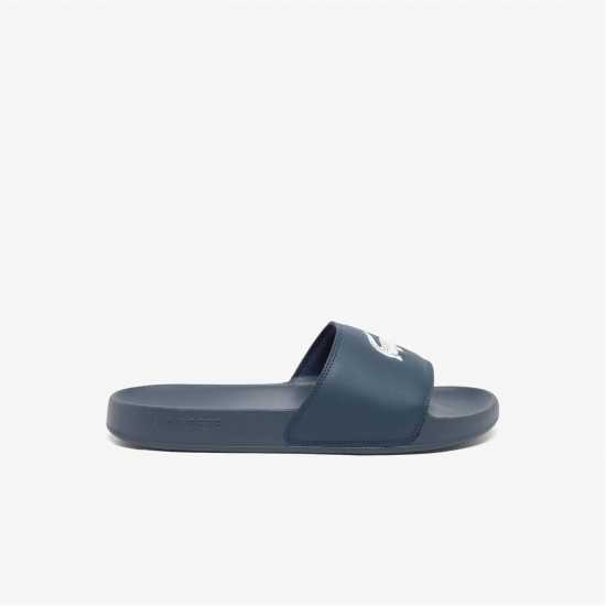 Lacoste Men's Serve Pool Slides Морско синьо/Бяло 