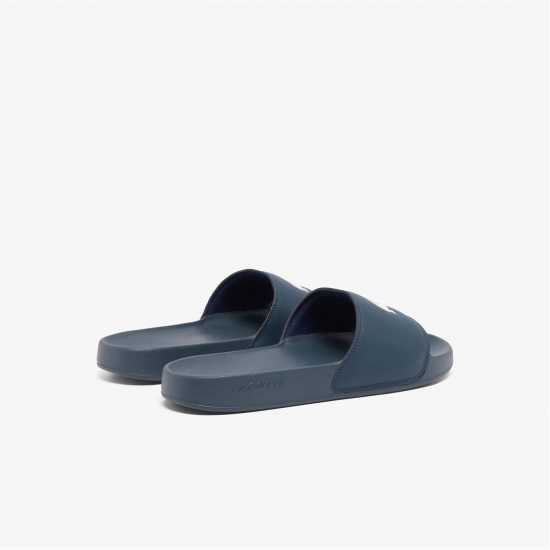 Lacoste Men's Serve Pool Slides Морско синьо/Бяло 