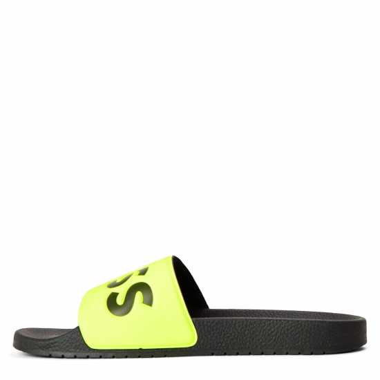 Hugo Boss Boss Mens Boss Comfy Slider Sandals With Logo Detail (Aryeh)  