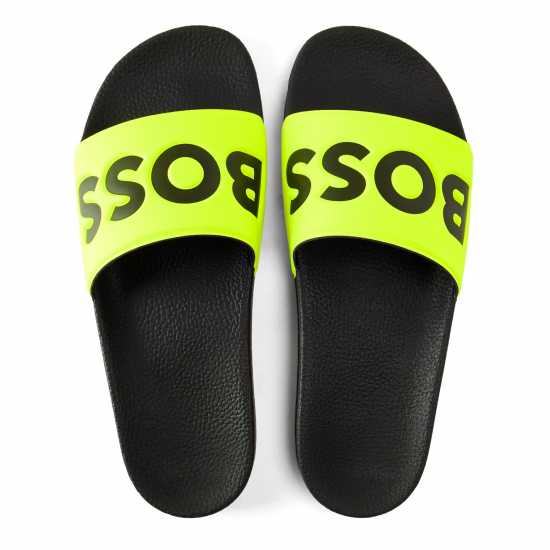 Hugo Boss Boss Mens Boss Comfy Slider Sandals With Logo Detail (Aryeh)  