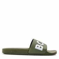 Hugo Boss Boss Mens Boss Comfy Slider Sandals With Logo Detail (Aryeh)  