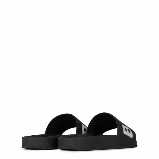 Hugo Boss Boss Aryeh Sliders Черно/Бяло 002 Мъжки сандали и джапанки