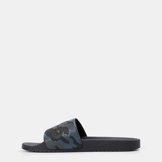 Мъжки сандали и джапанки Hugo Boss Boss Aryeh Sliders Черно камуфлаж 031 Hugo Boss Boss Aryeh Sliders Черно камуфлаж 031 Мъжки сандали и джапанки
