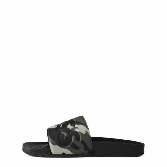 Мъжки сандали и джапанки Hugo Boss Boss Aryeh Sliders Green Camo 341 Hugo Boss Boss Aryeh Sliders Green Camo 341 Мъжки сандали и джапанки