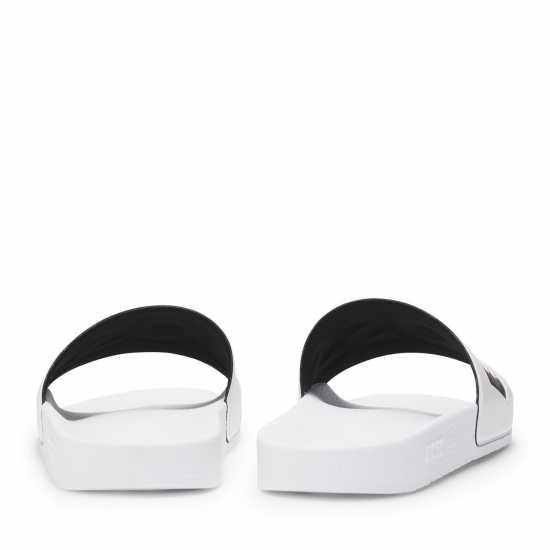 Мъжки сандали и джапанки Boss Aryeh Sliders Бяло/Черно 101 Boss Aryeh Sliders Бяло/Черно 101 Мъжки сандали и джапанки
