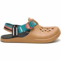 Chaco Chillos Clog Sandal Mens Камилско кафяво 