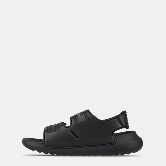 Slazenger Kids' Hook And Loop Sports Sandals Black 